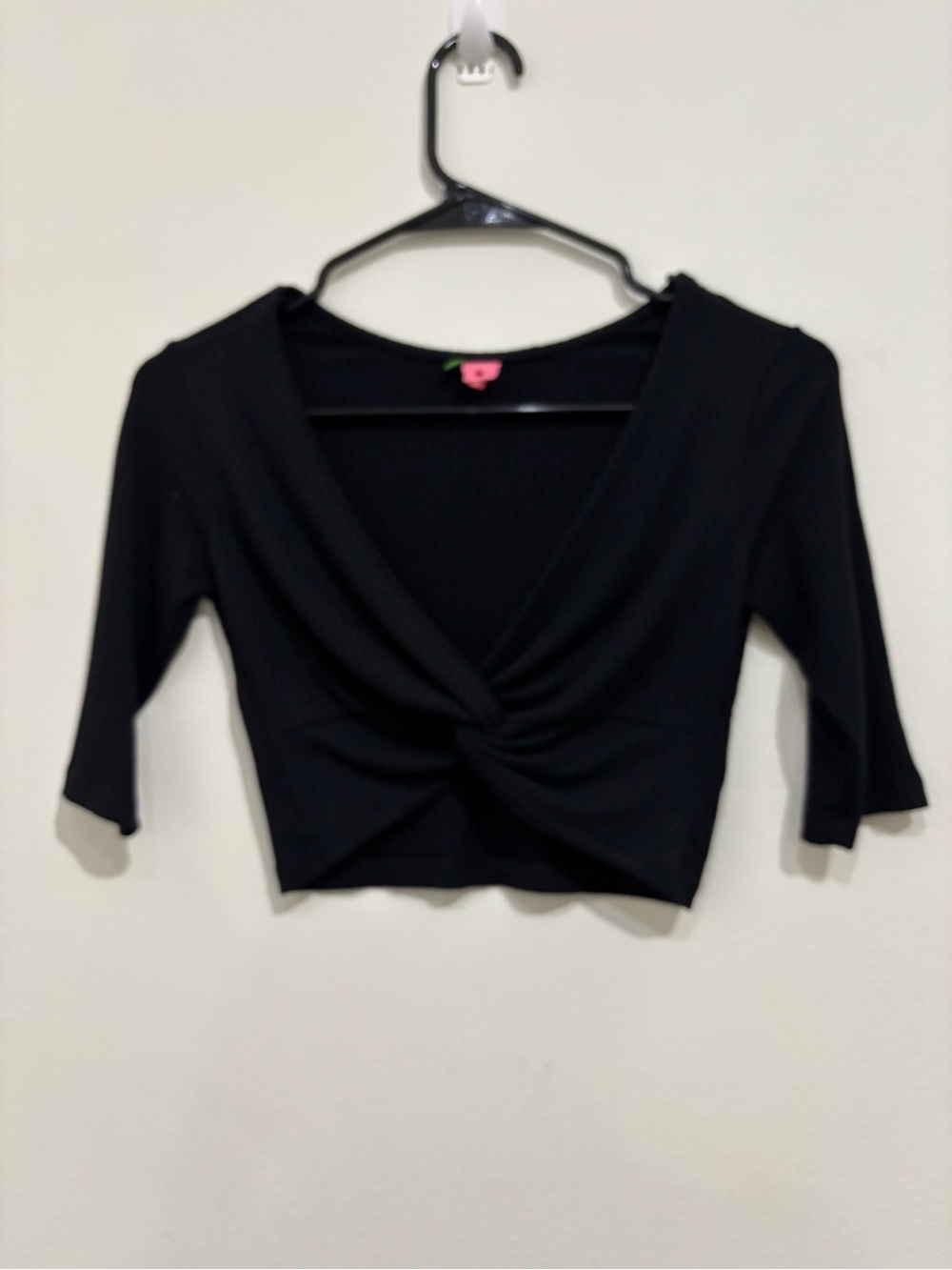 Farm Rio Ribbed Crop Top Size Small - Picture 2 of 5